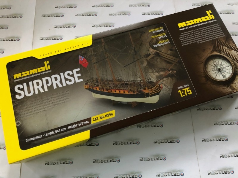 Fregata HMS Surprise drewniany model 175 Modeledo.pl
