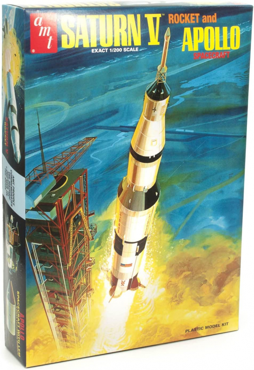 Model rakiety Saturn V do sklejania 1:200 - Modeledo.pl