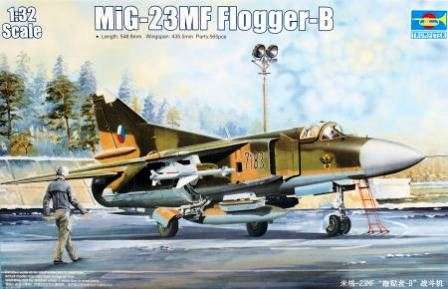 Rosyjski myśliwiec MiG-23MF Flogger-B model do sklejania w skali 1:32 - Trumpeter_03209_image_2-image_Trumpeter_03209_3