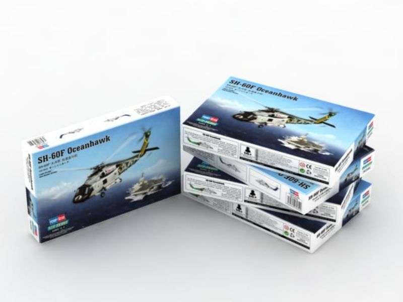 Plastikowy model amerykańskiego śmigłowca SH-60F Oceanhawk - sklep modeledo - image_2-image_Hobby Boss_87232_3