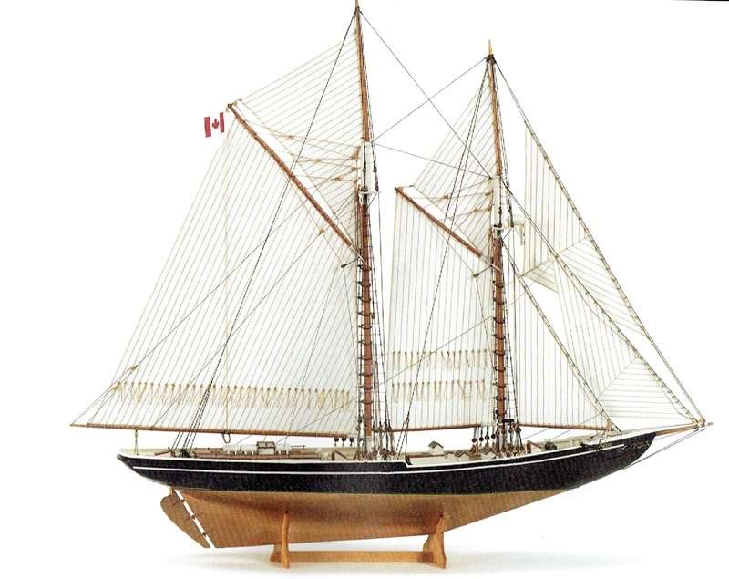 Szkuner Bluenose II , drewniany model do sklejania Billing Boats BB600 w skali 1:100-image_Billing Boats_BB600_1
