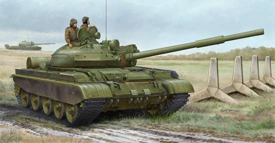 Czołg T-62 mod. 1984, plastikowy model do sklejania Trumpeter 01553 w skali 1:35-image_Trumpeter_01553_1