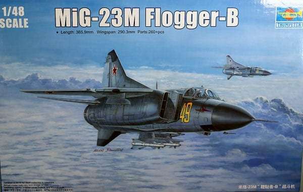 Russian fighter Mikoyan-Guriewicz MiG-23M Flogger-B - Trumpeter_02853_image_1-image_Trumpeter_02853_1