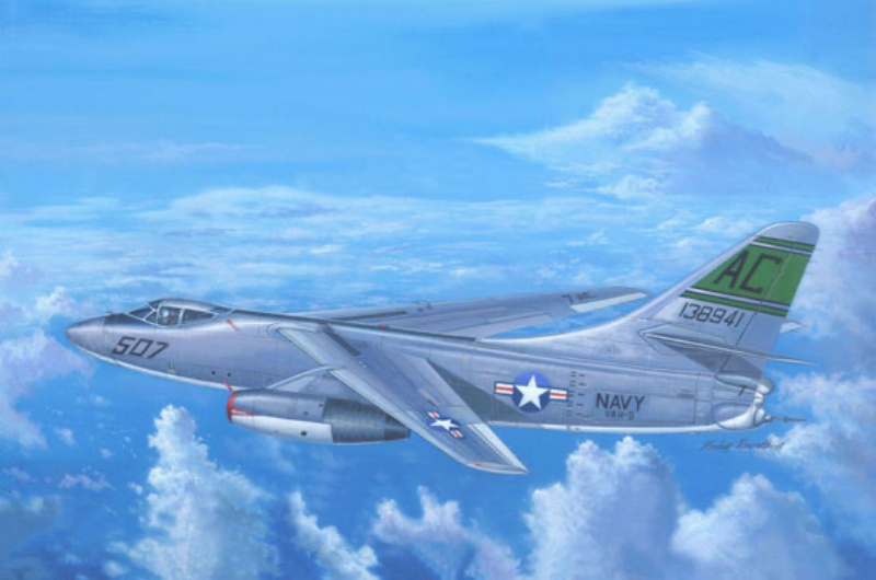 A-3D-2 Skywarrior Strategic Bomber model Trumpeter 02868 in 1-48