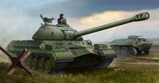 Plastikowy model do sklejania radzieckiego czołgu T-10 ( IS-8 ) w skali 1:35, model Trumpeter 05545.-image_Trumpeter_05545_1