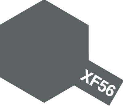Modelarska matowa farba akrylowa w kolorze XF-56 Metallic Grey o pojemności 23ml, Tamiya 81356.-image_Tamiya_81356_1