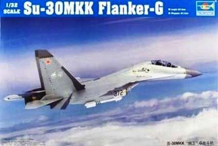 Samolot wielozadaniowy Sukhoi Su-30MKK Flanker C - model_do_sklejania_trumpeter_02271_image_2-image_Trumpeter_02271_3