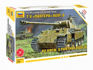 Zvezda 5010 Panzerkampfwagen V Panther Ausf.D 1/72