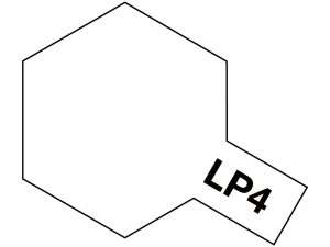 LP-4 Flat White - Lacquer Paint - 10ml Tamiya 82104 