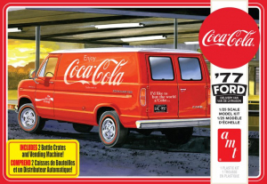1977 Ford Van w/Vending Machine Coca Cola AMT 1173 model skala 1-25