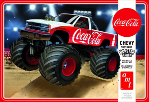 1988 Chevy Silverado Monster Truck Coca Cola edition AMT 1184