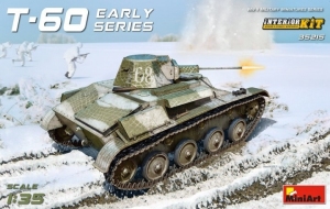 Model MiniArt 35215 T-60 early w/interior