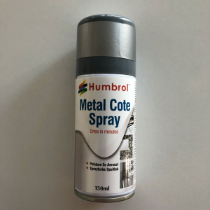 Spray 27002 Metalcote Polished Aluminium 150ml Humbrol AD6995