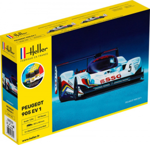 Starter Set Peugeot EV1 model Heller 56718 in 1-24