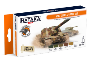 WW2 Soviet AFV Paint Set Hataka CS95 6x17ml
