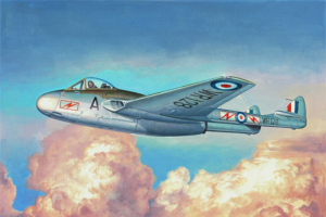 Trumpeter 02875 Vampire FB.MK.9 model 1-48 