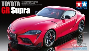 Toyota GR Supra model Tamiya 24351 in 1-24