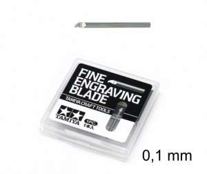 Fine Engraving Blade 0,1mm - Tamiya 74135 
