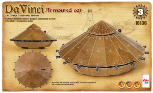 Model Academy 18136 Leonardo Da Vinci Armoured Car 