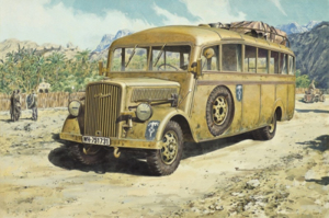 Roden 721 Opel Blitz Omnibus model w.39 Ludewig-built