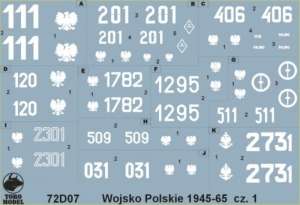 Polish Army 1945-65 vol.1 72D07
