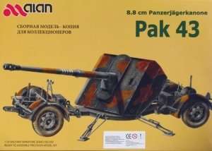 8,8 cm Panzerjagerkanone Pak 43 in scale 1-35