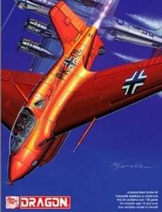 Dragon 5551 Me163B KOMET w/ENGINE