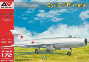 Su-17 R 1949 Experimental Fighter A&A Models 7208 in 1-72