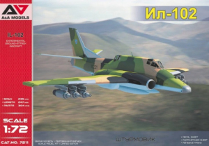 Ilyushin IL-102 A&A Models 7211 in 1-72