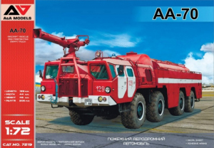 A&A Models 7219 Lotniskowy wóz strażacki AA-70 skala 1-72