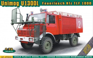 Unimog U1300L Feuerlosch Kfz TLF 1000 ACE 72452 in 1-72
