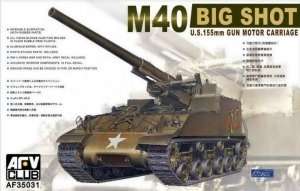 M40 Big Shot US 150mm Gun Motor Carriage in scale 1-35