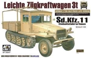 Leichte Zugkraftwagen 3t Sd.Kfz.11 in scale 1-35