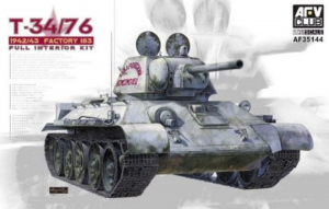 T-34/76 1942/43 Factory 183 Full Interior Kit AFV 35144 in 1-35