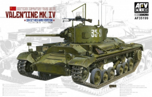 British Infantry Tank Mk.III Valentine Mk.IV Red Army AFV 35199