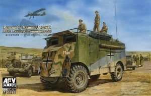 Rommels Mammoth DAK AEC Armored Command Car in scale 1-35