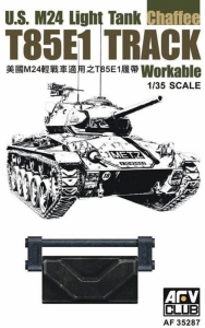 US M24 Light Tank Chaffee T85E1 Track Workable in 1-35
