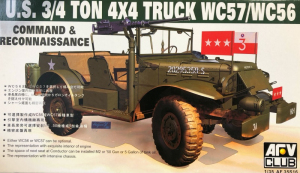 US 3/4 Ton 4x4 Truck WC57/WC56 model AFV 35S16 in 1-35