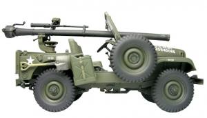 M38A1C with M40A1 106mm Recoilless Rifle model AFV 35S19 