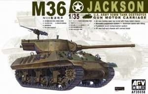 M36 Jackson U.S. Tank Destroyer in scale 1-35 AFV AF35058