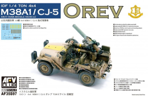 IDF 1/4 Ton 4x4 M38A/CJ-5 model AFV 35S97 in 1-35 
