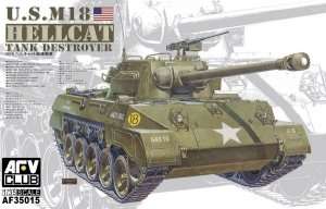 U.S. M18 Hellcat Tank Destroyer in scale 1-35 AFV AF35015