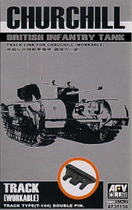 AFV Club 35156 Churchill (T-144) Workable Track Links 1/35 