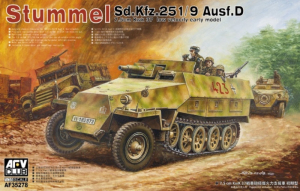 Stummel Sd.Kfz.251/9 Ausf. D model AFV Club AF35278 in 1-35
