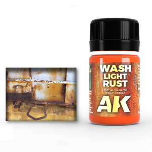 AK Interactive 046 Light Rust Wash 35ml 