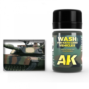 AK Interactive 075 Wash for NATO Vehicles 35ml