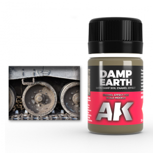 AK Interactive 078 Damp Earth Effects 35ml