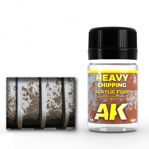 AK Interactive 089 Heavy Chipping Effects Acrylic Fluid 35ml