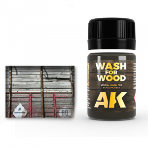 AK Interactive 263 Wash for Wood 35ml