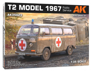 AK Interactive 35023 Volkswagen T2 Model 1967 - Public Service 1/35